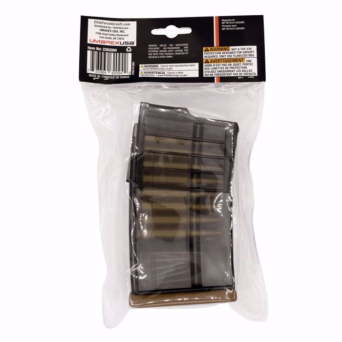 Umarex Heckler & Koch HK M110 A1 Mid Cap 6 mm Airsoft Rifle Magazine (2262094)