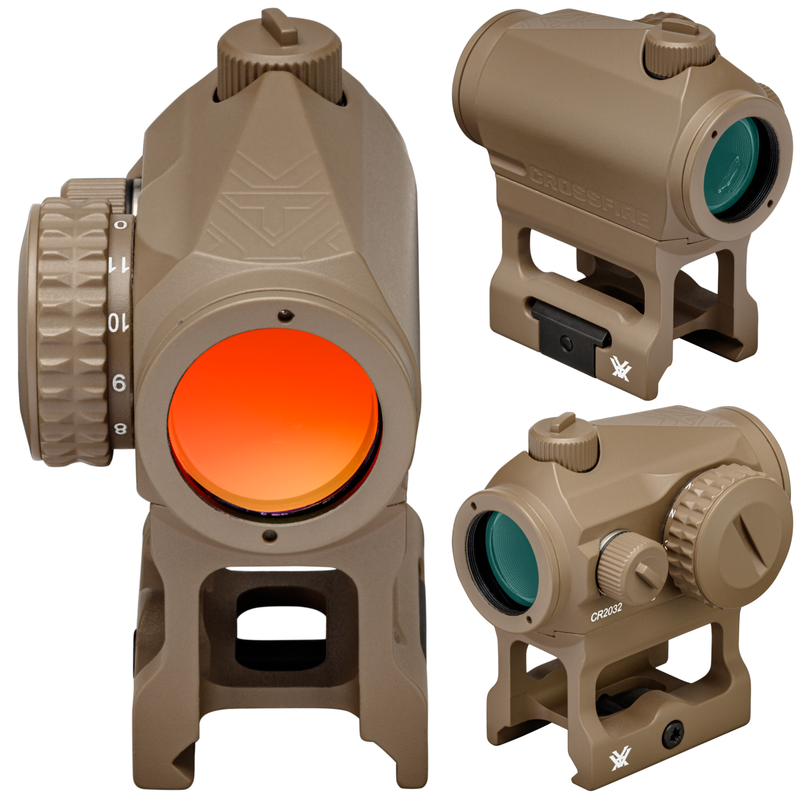 Vortex Optics Crossfire Red Dot 2 MOA (CF-RD2-T)