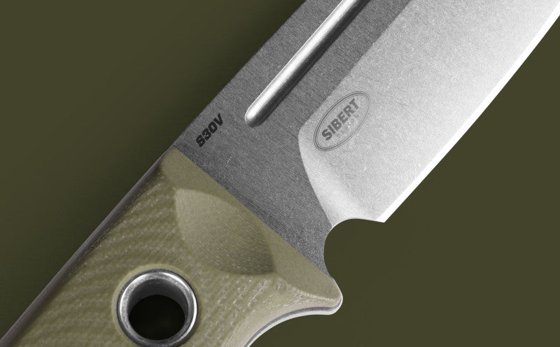 Benchmade 165-1 Mini Bushcrafter OD Green G10 Drop-Point CPM-S30V 3.38" Fixed Blade Knife