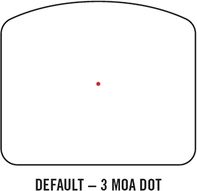 Vortex Optics Viper SG Enclosed Micro 3 MOA Red Dot Sight (VPR-SGMRD3-E)
