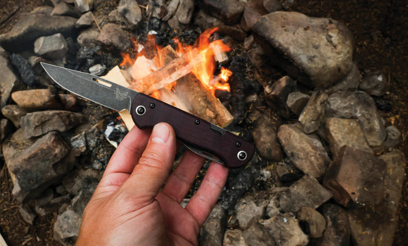 Benchmade Weekender Micarta 317BK-02 2.97" Folding Pocket Knife