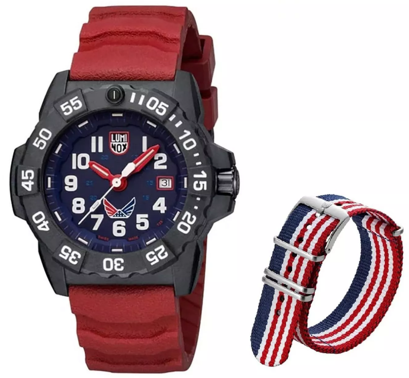 Luminox Volition America Patriot Timepiece Men's Watch 45mm Swiss Made (XS.3501.LM.VO.SET)