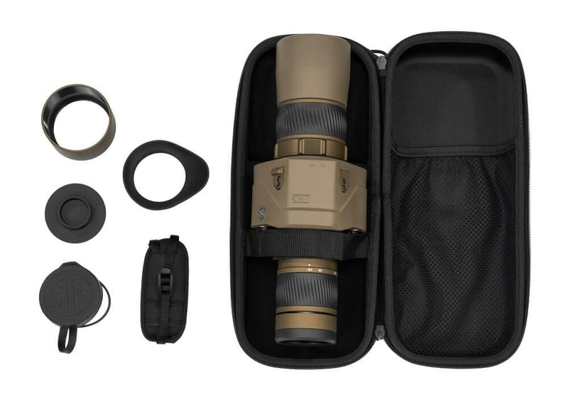 Sig Sauer OSCAR6 HDX PRO 16-32x60mm Compact Spotting Scope with Optical Image Stabilization (SOO62001)