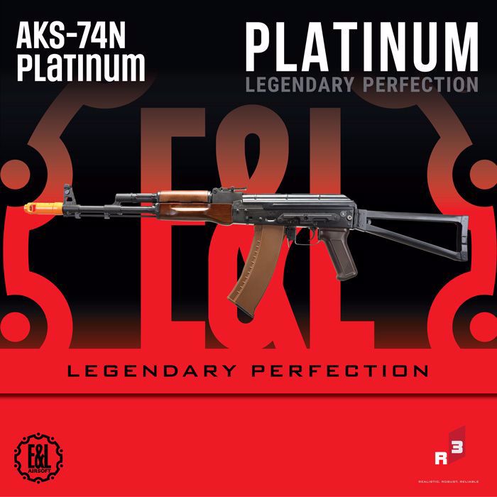 Umarex E&L AKS-74N Platinum AEG 6mm Airsoft Rifle (2277007)