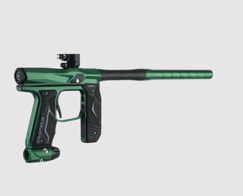 Tippmann Empire Axe 2.0 .68 Caliber Paintball Marker Dust Green / Dust Black (16922) with Hawki HPA Tank 48ci and 500x Paintballs Bundle