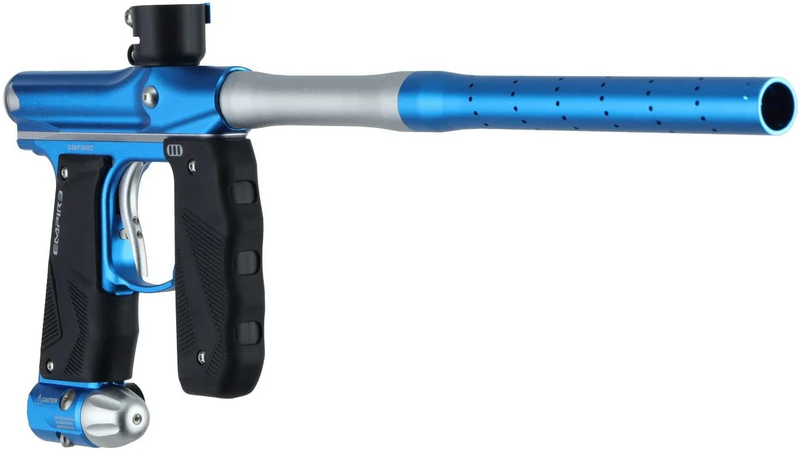 Tippmann Empire Mini GS Paintball Marker 2 Piece Barrel Dust Blue / Dust Silver (17385) with Hawki HPA Tank 48ci and 500x Paintballs Bundle