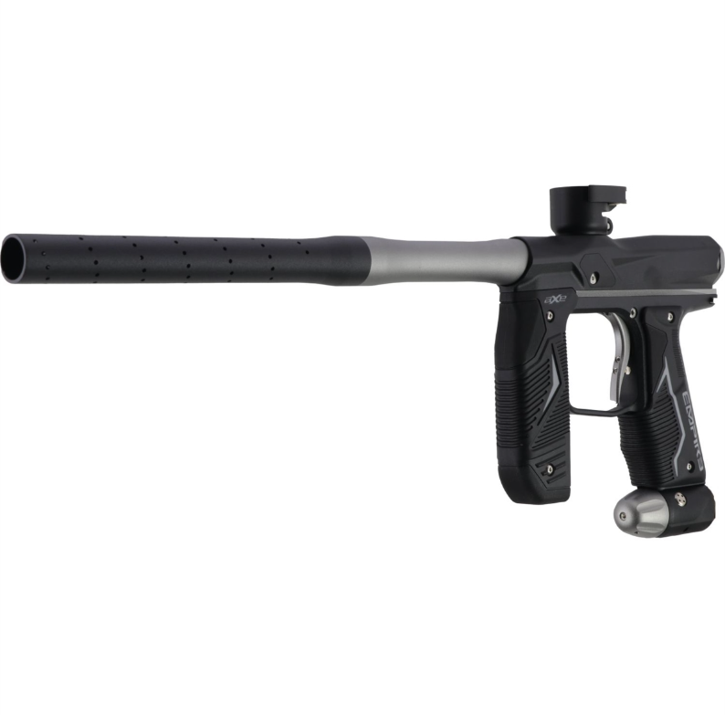 Tippmann Empire Axe 2.0 .68 Caliber Paintball Marker Dust Black / Dust Grey (16983) with Hawki HPA Tank 48ci and 500x Paintballs Bundle