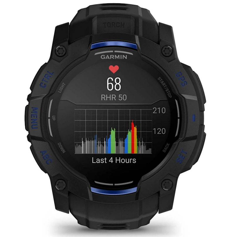 Garmin Instinct 3 Rugged Outdoor GPS Smartwatch – 45/50mm AMOLED & SOLAR, Supernova Collection, Limited Edition Color, Health & Fitness Tracking | Werable4U Bundle