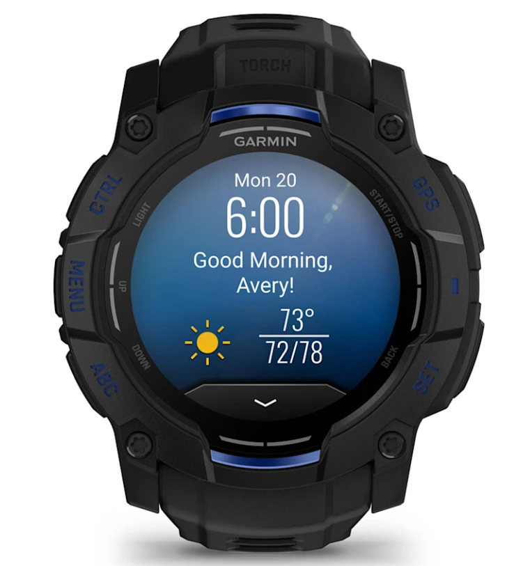 Garmin Instinct 3 Rugged Outdoor GPS Smartwatch – 45/50mm AMOLED & SOLAR, Supernova Collection, Limited Edition Color, Health & Fitness Tracking | Werable4U Bundle