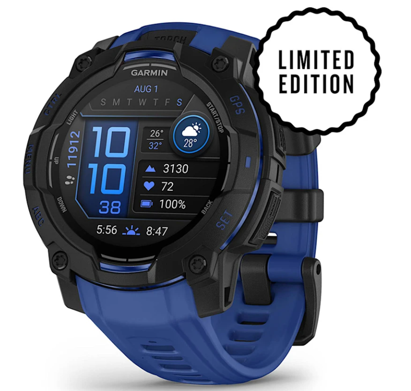 Garmin Instinct 3 Rugged Outdoor GPS Smartwatch – 45/50mm AMOLED & SOLAR, Supernova Collection, Limited Edition Color, Health & Fitness Tracking | Werable4U Bundle