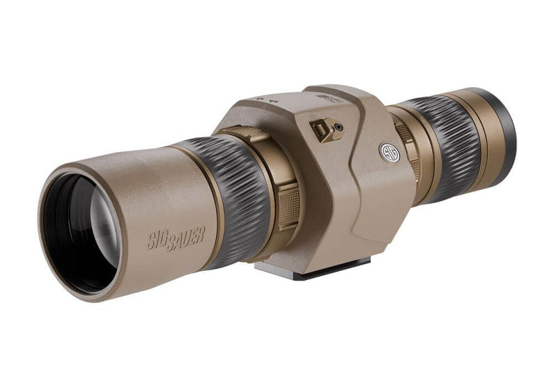 Sig Sauer OSCAR6 HDX PRO 16-32x60mm Compact Spotting Scope with Optical Image Stabilization (SOO62001)