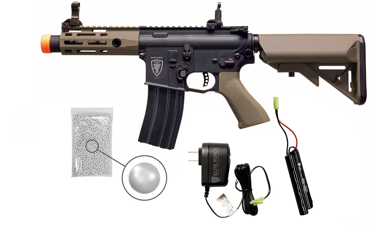 Elite Force M4 CFRX AEG Airsoft Rifle With EyeTrace Tracer System - 300 FPS, Full Metal Gearbox