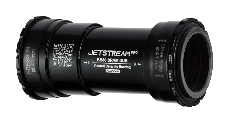 TriPeak Thread Bottom Brackets BB86, SRAM DUB/ROTOR 3D+, ceramic, #39306*2 Drive Side, #39306*2 Non-Drive Side
