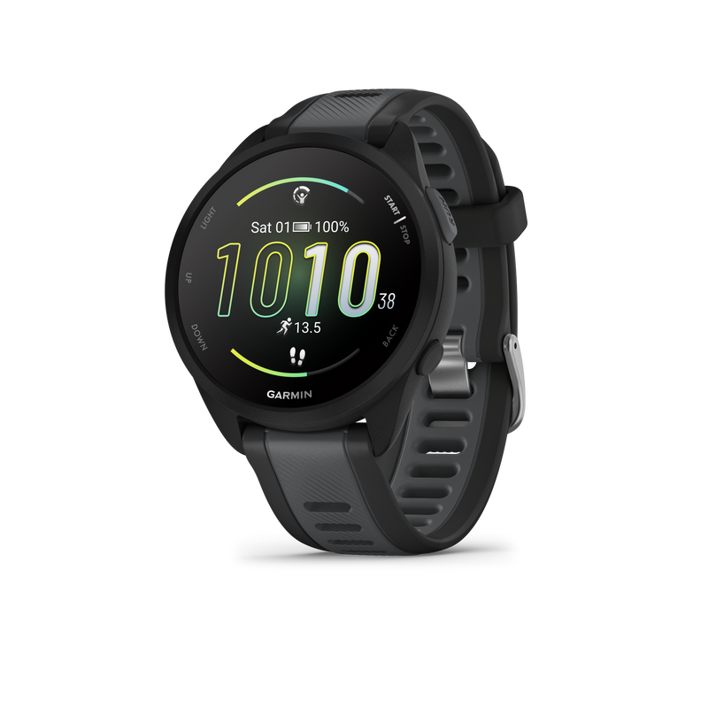 Garmin Forerunner 165 GPS Running Smartwatch | 19 hours in GPS mode |  AMOLED Display
