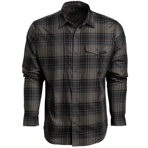 Vortex Optics Trail Call Tech Flannel Men Shirt, Shadow