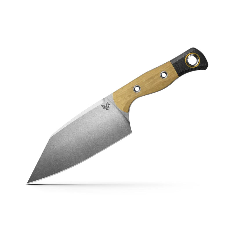 Benchmade Station Kitchen Knife Maple Richlite & Black G-10 5.97" 4010-02