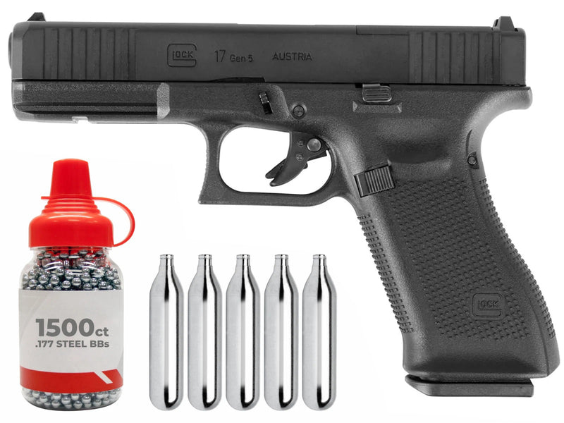 Umarex Glock 17 Gen 5 .177 C02 MOS Blowback Air Pistol (2255232)