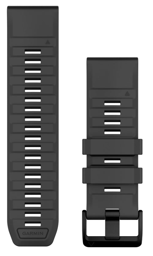 Garmin QuickFit 26 Watch Bands Graphite Silicone (010-13393-07)
