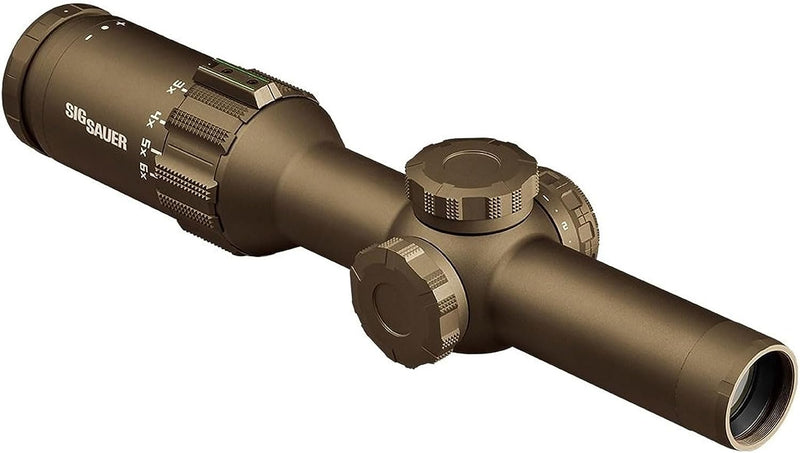 Sig Sauer TANGO6T 1-6x24 mm FFP Waterproof FDE Riflescope (SOT61240)