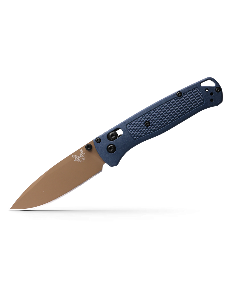 Benchmade 535FE-05 Bugout Crater Blue CPM-S30V 3.24" Plain Edge Pocket Knife