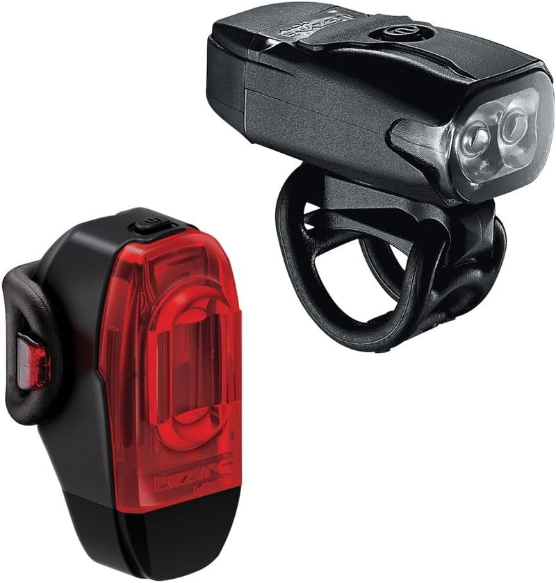 Lezyne KTV Drive and KTV Drive+ Bicycle Light Set, Front and Rear Pair (1-LED-12P-V704)