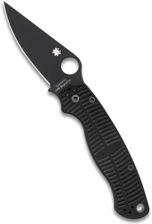 Spyderco ParaMilitary 2 Plain Edge 3.45" Folding Pocket Knife (C81GMCBKP2)