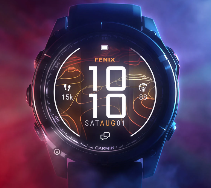 Garmin Fenix 8 Pro – 51 mm MicroLED Premium Multisport GPS Smartwatch, Sapphire Lens, inReach Technology (010-03380-00) w/ Wearable4U Bundle