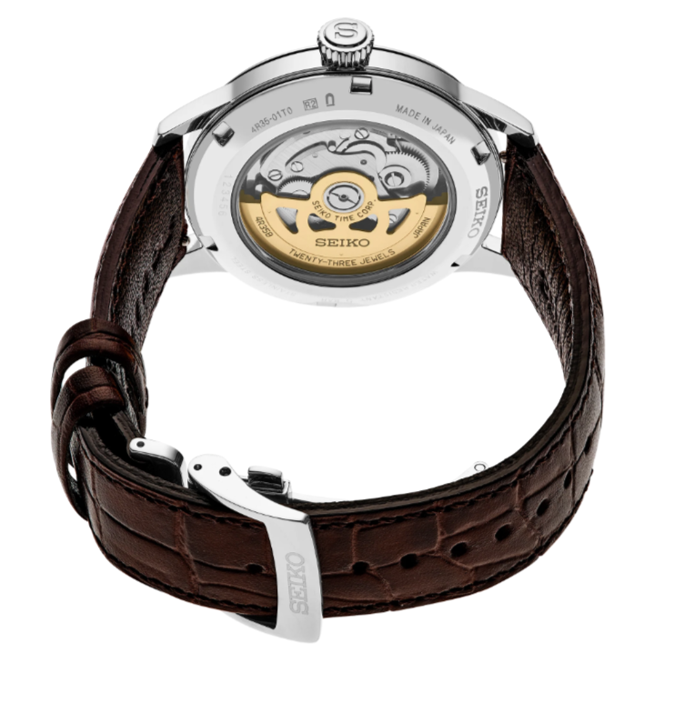 Seiko Presage Cocktail Time Gradated Blue Dial 5 ATM Water Resistant 40.5mm Automatic Men's Watch (SRPK15)