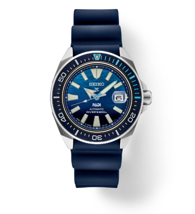 Seiko Prospex SRPJ93 Blue Dial 20 ATM Water Resistant 43.8mm Automatic Special Edition Men's Watch