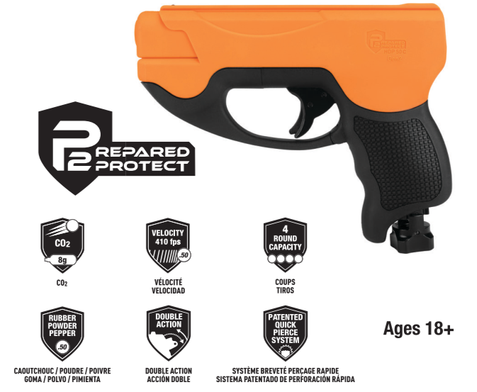 Umarex P2P HDP 50 Compact Gen 2 .50 Caliber CO2 Paintball Pistol (2292331)
