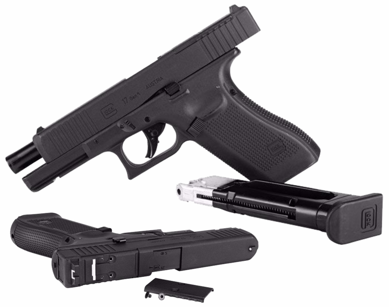 Umarex Glock 17 Gen 5 MOS Modular Optic System Blowback .177 Cal CO2 Air Pistol (2255219)