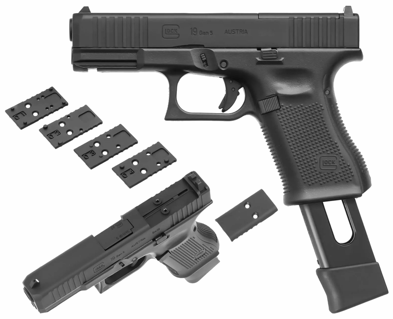 Umarex GLOCK 19 Gen 5 MOS .177 Cal Blowback CO2 Air Pistol (2255230)