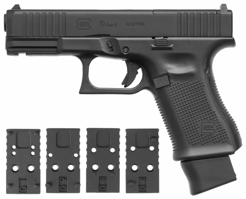 Umarex GLOCK 19 Gen 5 MOS .177 Cal Blowback CO2 Air Pistol (2255230)