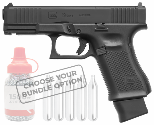 Umarex GLOCK 19 Gen 5 MOS .177 Cal Blowback CO2 Air Pistol (2255230)