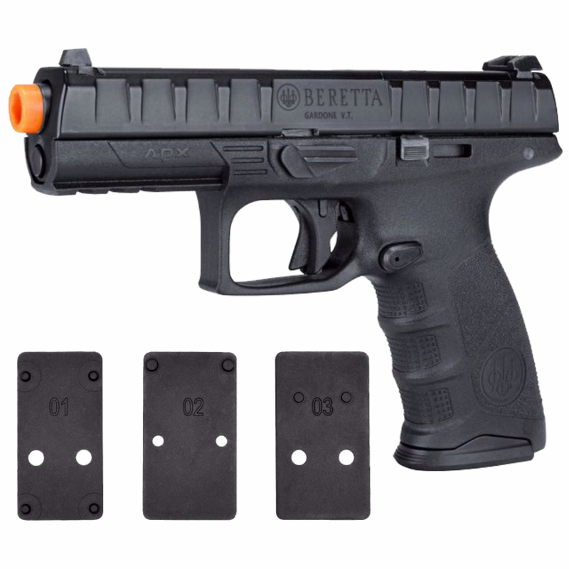 Umarex Beretta APX OR GBB Green Gas 6mm Blowback Airsoft Pistol, Black (2274313)