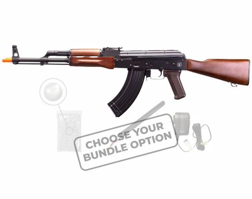 Umarex Elite Force E&L AKM Essential 2.0 AEG 6 mm Airsoft Rifle (2277000) w/ Battery & Charger & BBs Bundle