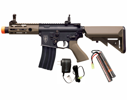 Umarex Elite Force M4 CQCX 6 mm BLACK/TAN Eyetrace Electric AEG Airsoft Rifle