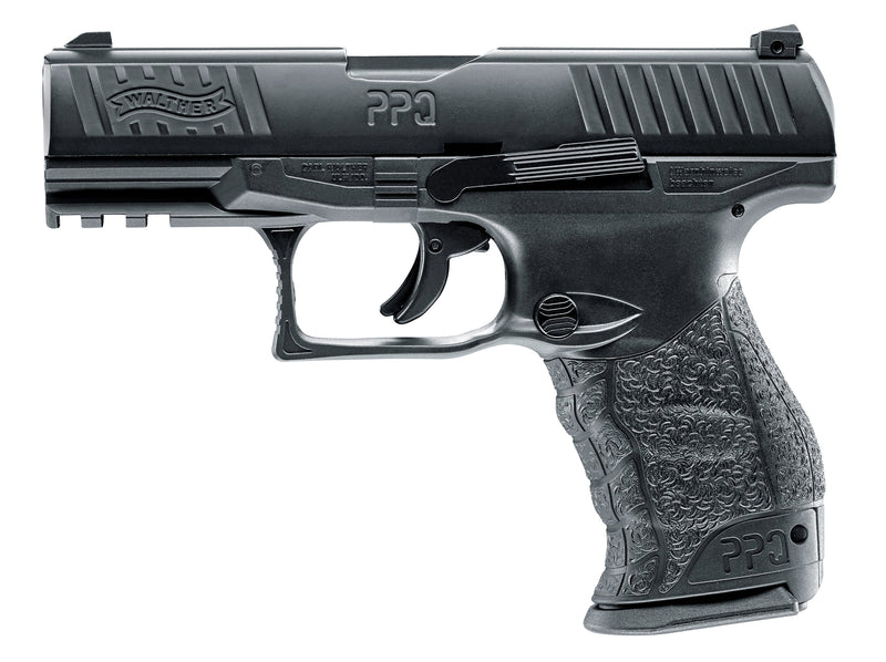 Umarex T4E Walther PPQ M2 .43 Cal (Gen 2) CO2 Blowback Paintball Pistol, Black (2292101)