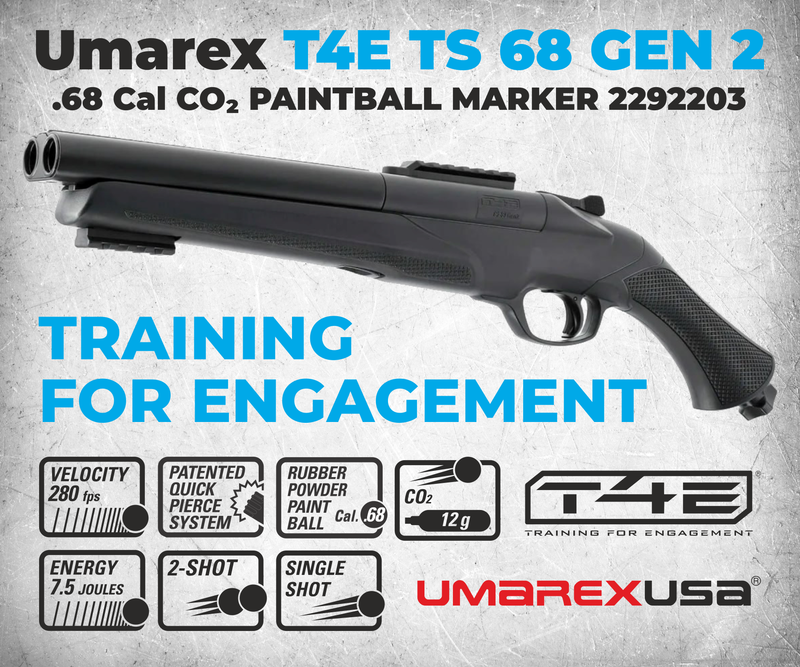 Umarex T4E TS 68 GEN 2 .68 Cal CO2 Paintball Marker (2292203)