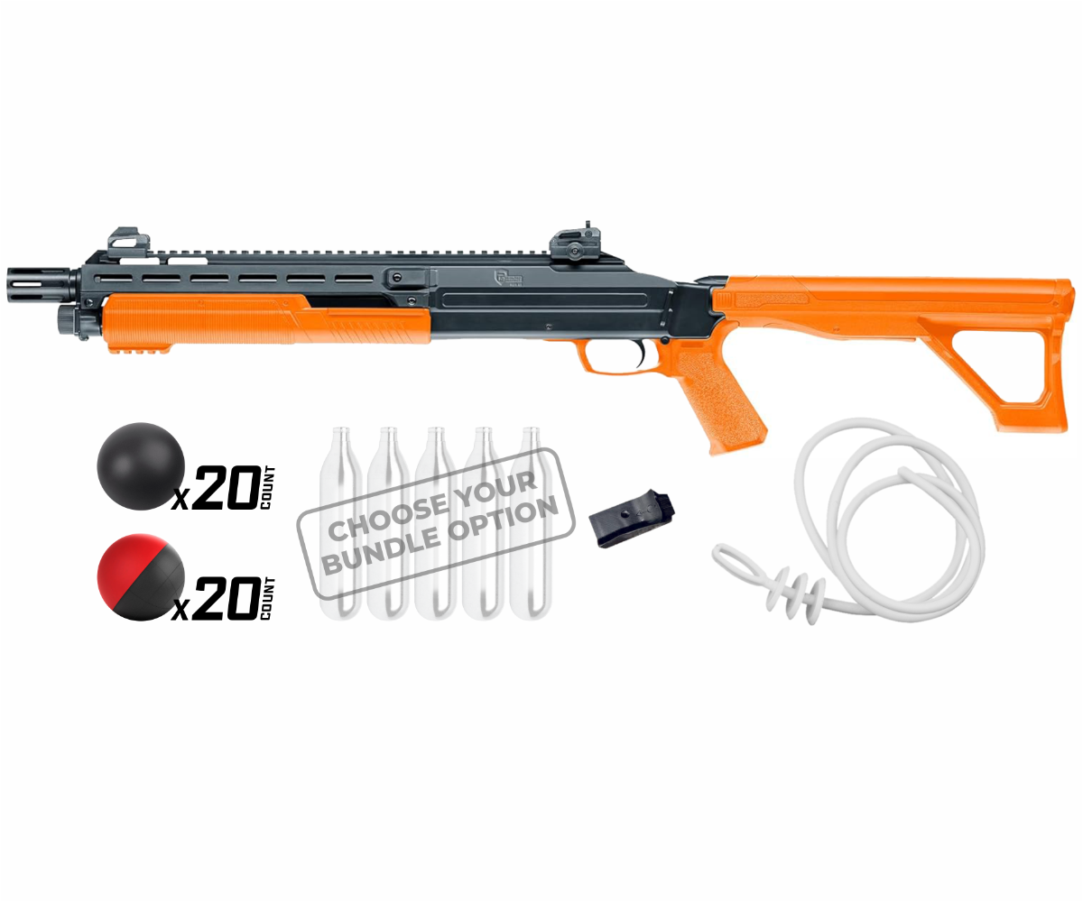 Umarex T4E by P2P HDX Shotgun .68 Caliber CO2 Paintball BLK/Orange