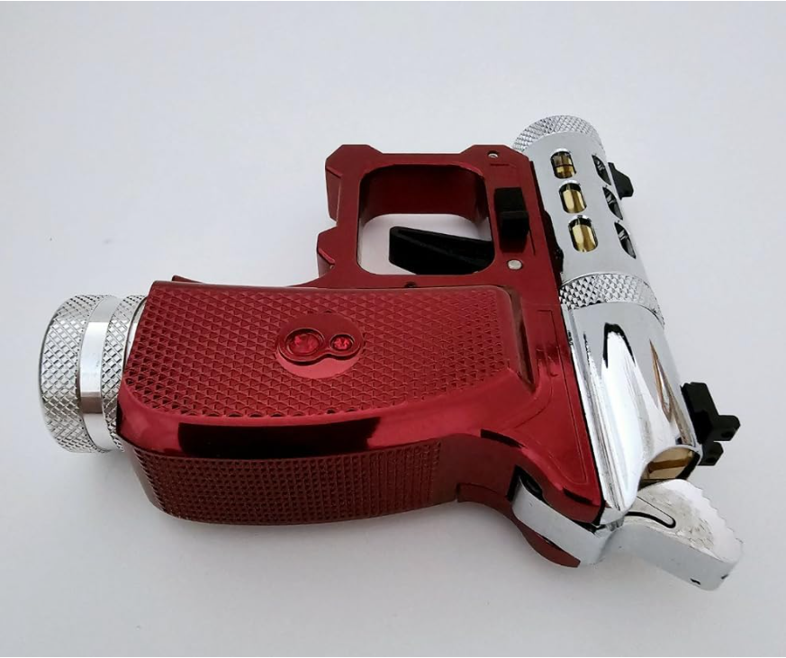 Ruby Pistal Hawki Gem CO2 .177 cal Air Pistol Red Ruby & Blue Sapphire Edition, 1 ...