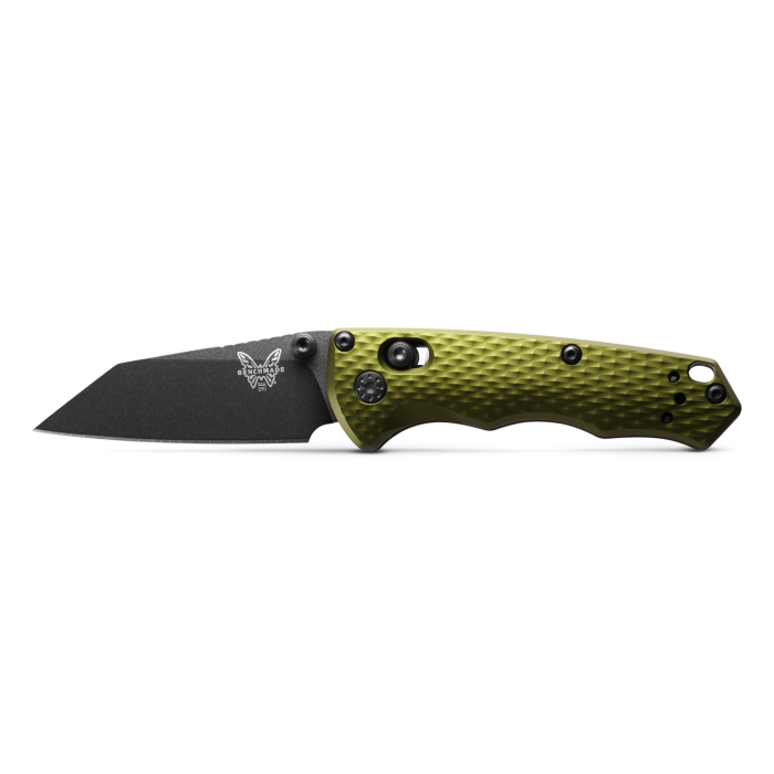 Benchmade 290BK-2 Full Immunity Black CPM-M4 Woodland Green Handle 2.49'' Plain Edge Pocket Knife