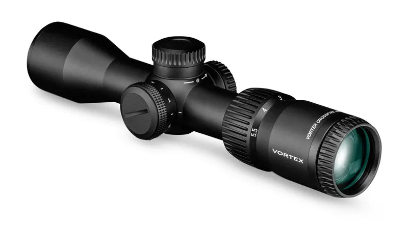 Vortex Optics Crossfire HD 1.5-5.5x32 Scout Illuminated Dead-Hold 2A BDC (MOA) Reticle 1" Tube SFP Riflescope (CFR-1501I)