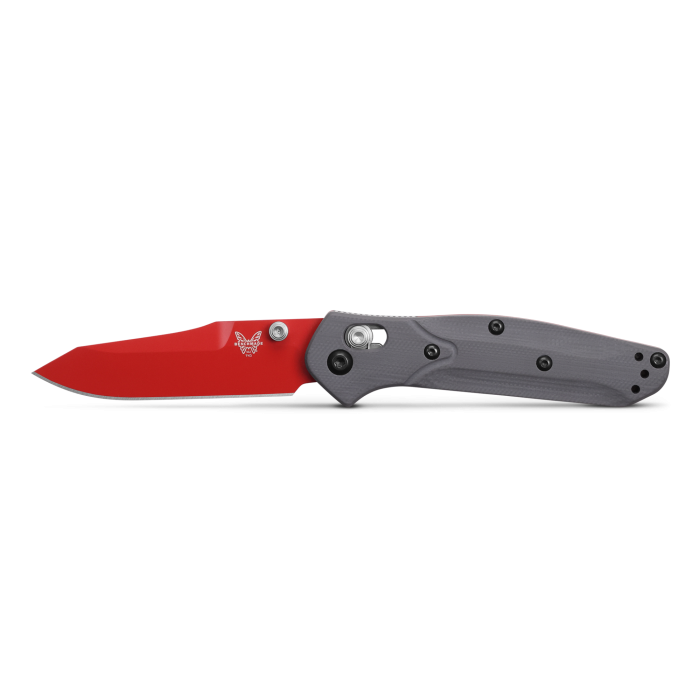 Benchmade Exclusive Limited Edition 945RD-2401 Mini Osborne 2.92" Pocket Folding Knife with G10 Handle