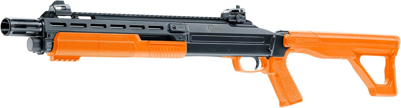 Umarex T4E by P2P HDX Less-Lethal Home-Defense Shotgun .68 Caliber CO2 Paintball (High Joules) Shotgun BLK/Orange (2292306)