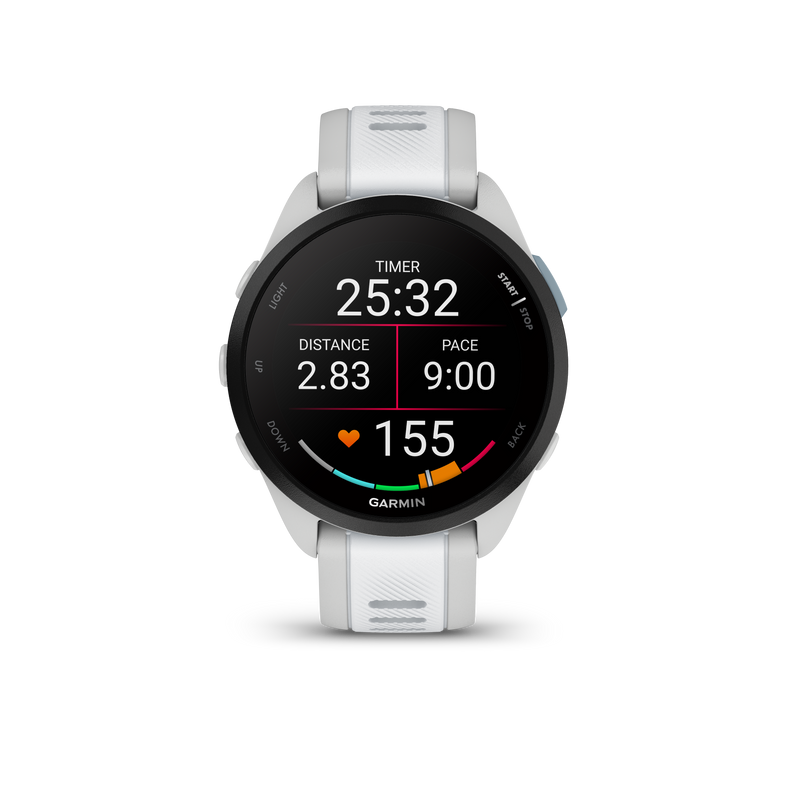 Garmin Forerunner 165 GPS Running Smartwatch | 19 hours in GPS mode |  AMOLED Display