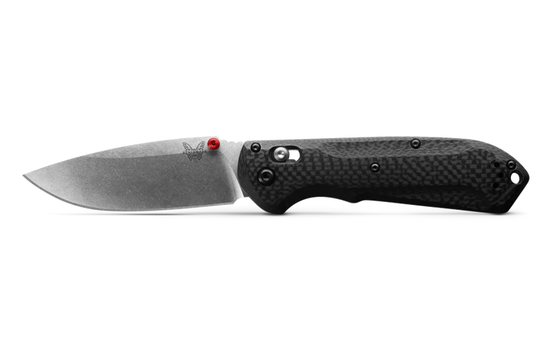 Benchmade 560-03 Freek Carbon Fiber 3.6" Drop-Point Stainless Steel Blade Folding Pocket Knife
