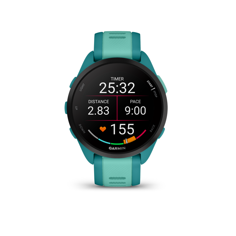 Garmin Forerunner 165 GPS Running Smartwatch | 19 hours in GPS mode |  AMOLED Display