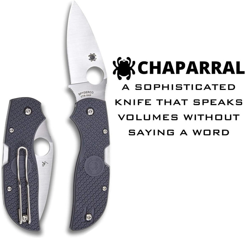 Spyderco Chaparral Lightweight Prestige Folding Knife C152PGY