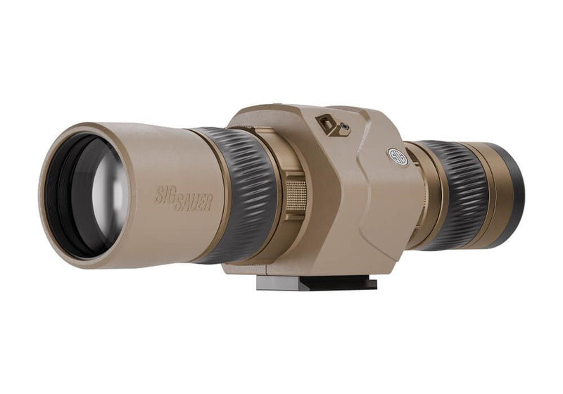 Sig Sauer OSCAR6 HDX PRO 16-32x60mm Compact Spotting Scope with Optical Image Stabilization (SOO62001)